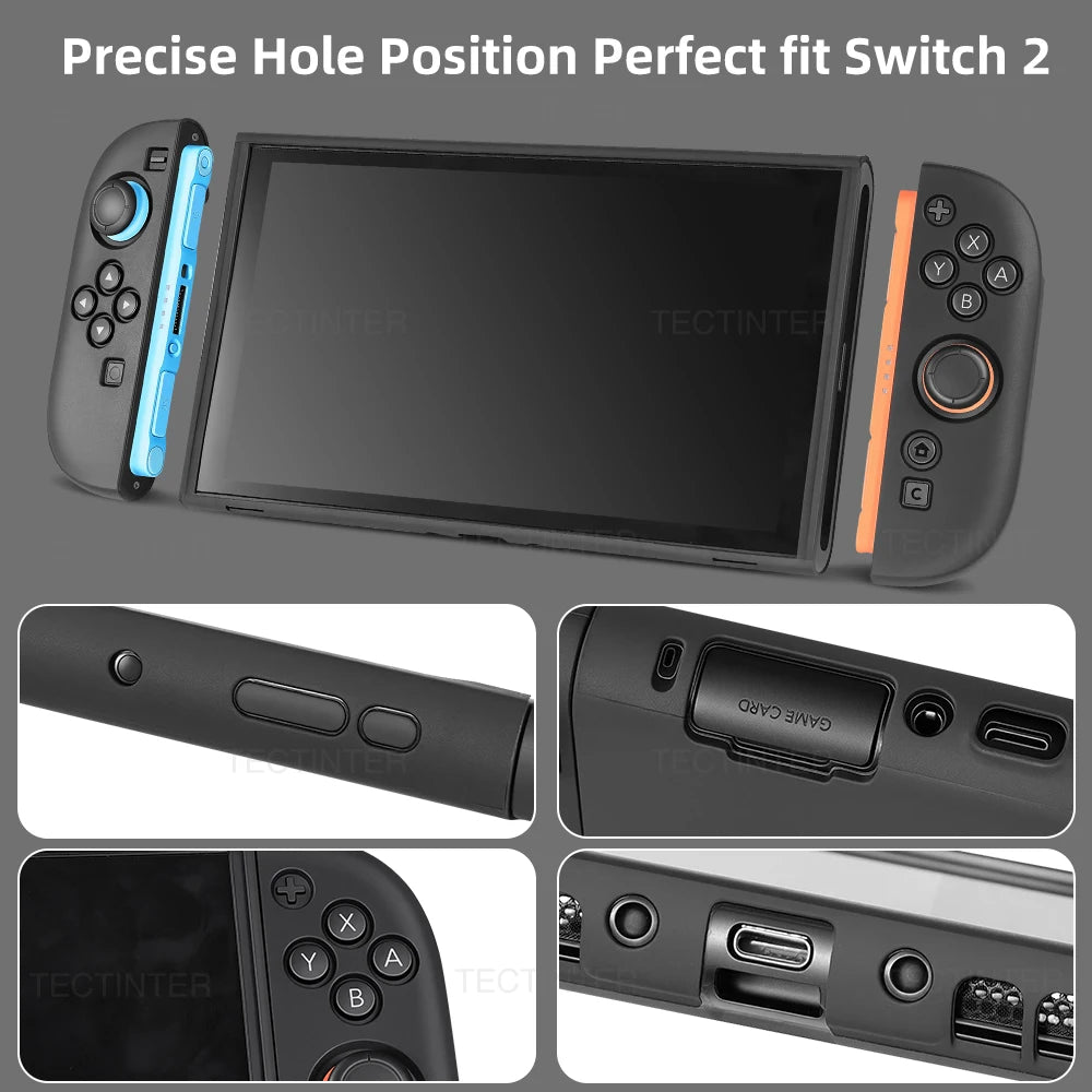 TPU Split Protective Case for Nintendo Switch 2 Console Anti