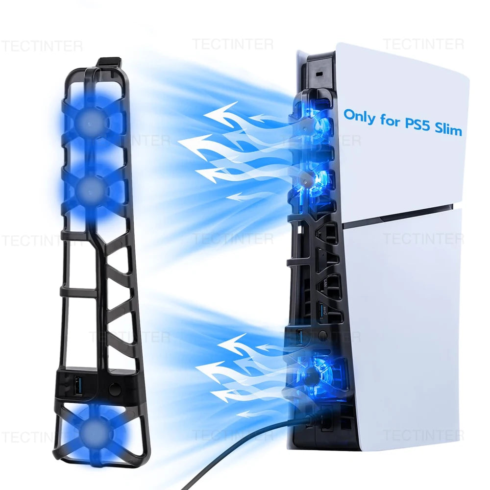 Cooling Fan For PS5 Slim Disc/Digital Console Cooling System