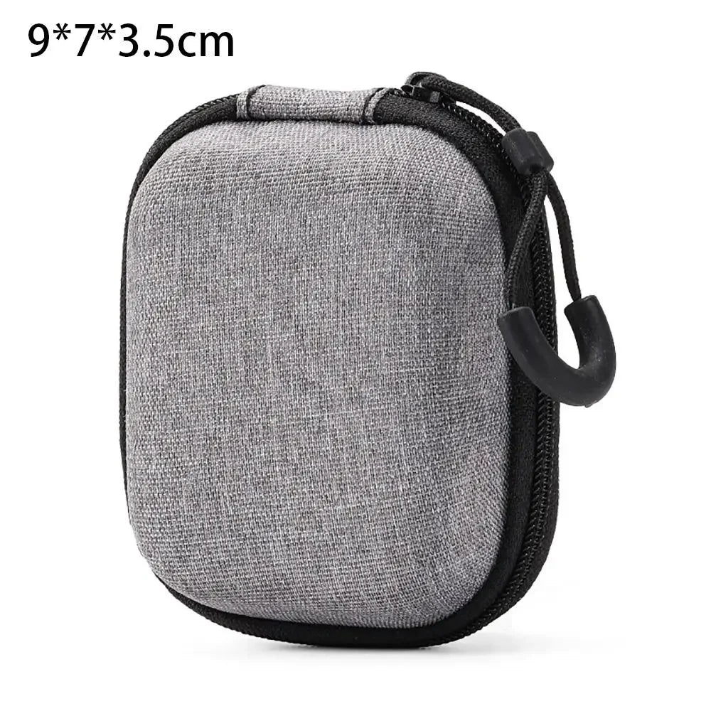 1Pcs Portable Game Console Case For RG35XX H Game Console Case Storage Bag Protective Zipper Carry Bag EVA Hard Handbag