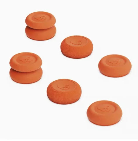Skull & Co. Convex Thumb Grip Set for PS4 PS5 Nintendo Switch Pro Controller - Joystick Cap Thumbstick Cover Enhancer