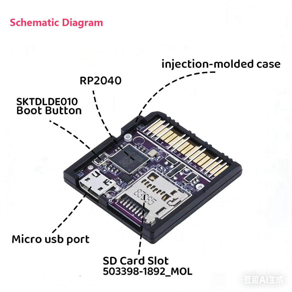 Open-Source DSpico with RP2040 MCU Dual Power 6MB/s SD Read 