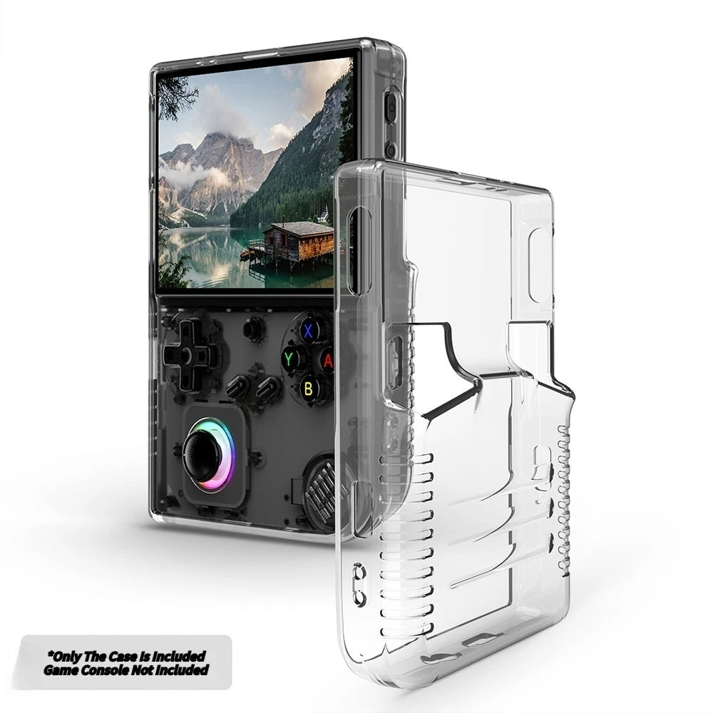 For ANBERNIC RG40XXV Game Console Transparent TPU Protective