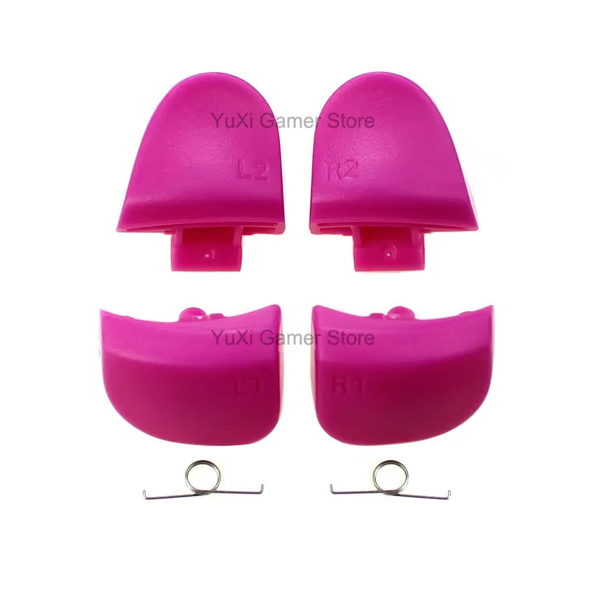 YuXi L1 R1 L2 R2 Trigger Buttons Replacement for PS5 BDM-030 V3.0 Controller Button Set With Springs