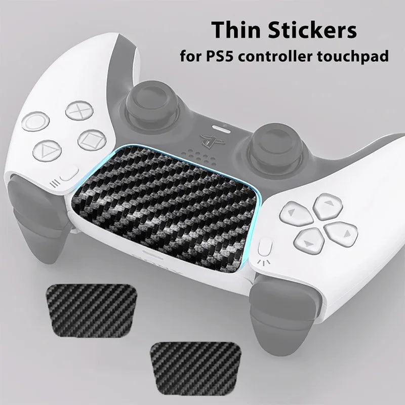 2 Pack Thin Stickers for PS5 Controller Touchpad Protective 
