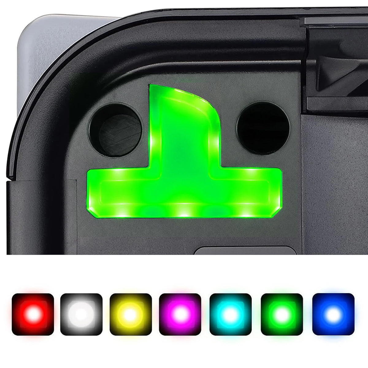 eXtremeRate 7 Colors 24 Effects RGB Logo LED for ps5 Console