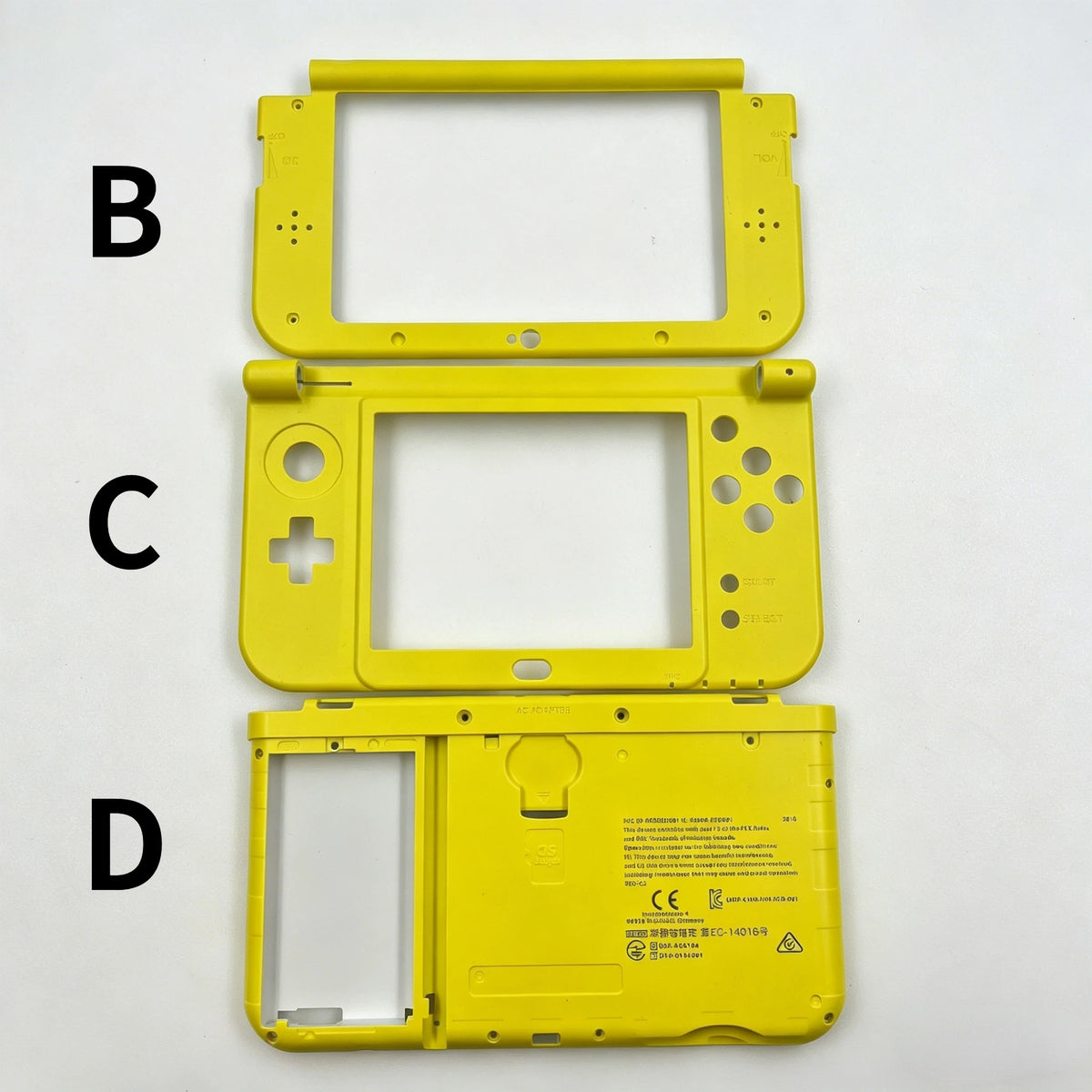 for Nintendo NEW 3DS XL Console Replacement Middle Housing S
