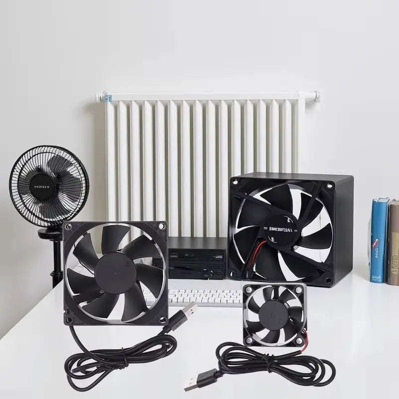 50mm 80mm 90mm 120mm PC DIY Cooler Desktop Fan 5V Brushless 