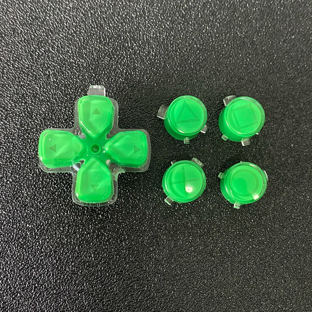 For PS5 Controller Replacement Dpad and ABXY Jelly Button Tr