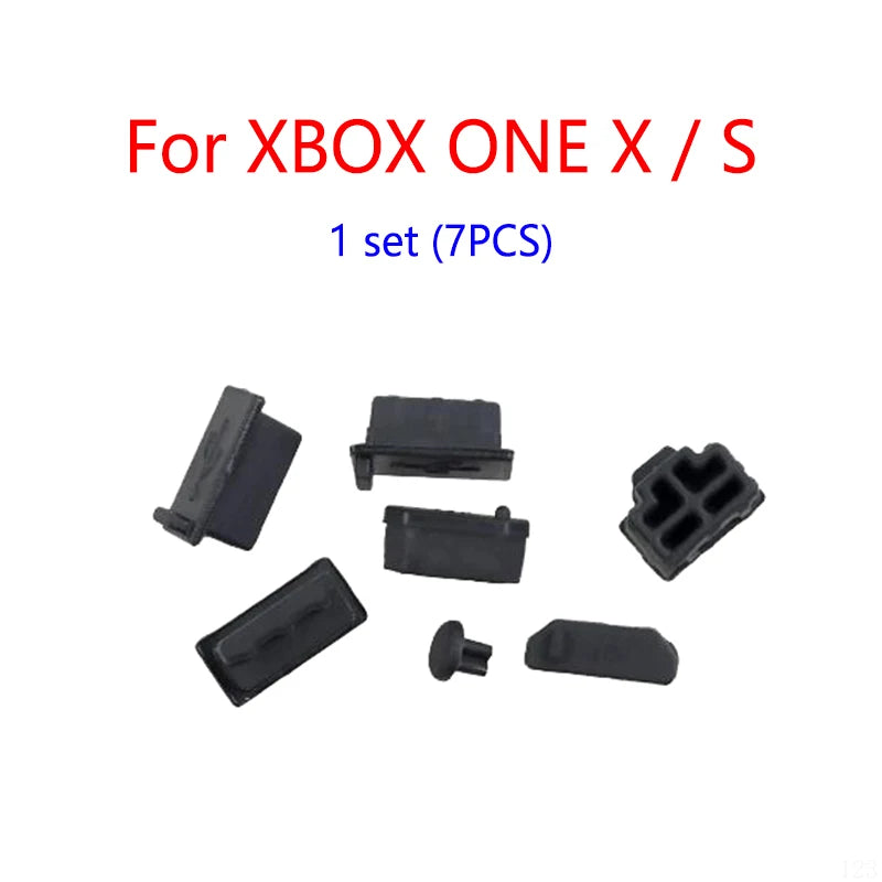 USB HDMI-Comp Dust Plug For Xbox One X S Gaming Console Sili