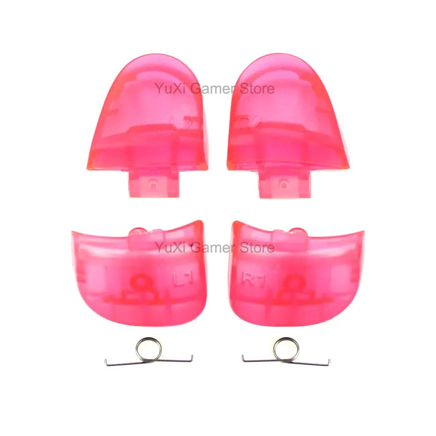 YuXi L1 R1 L2 R2 Trigger Buttons Replacement for PS5 BDM-030 V3.0 Controller Button Set With Springs