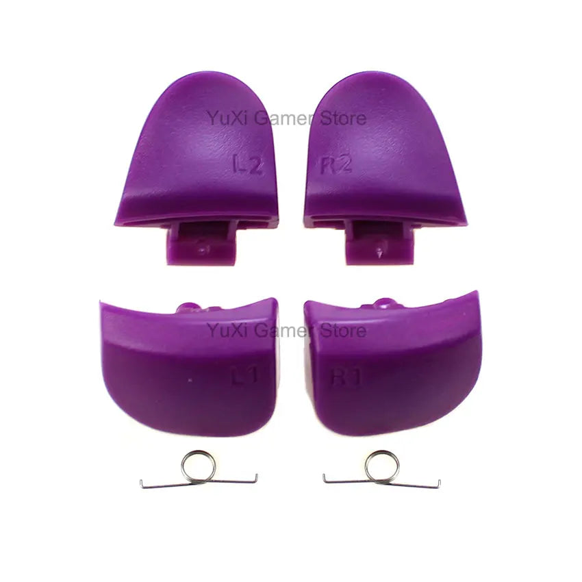 YuXi L1 R1 L2 R2 Trigger Buttons Replacement for PS5 BDM-030 V3.0 Controller Button Set With Springs