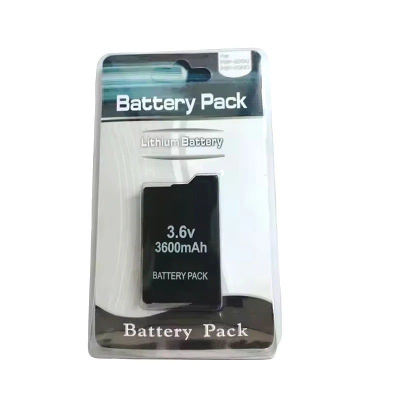 Psp S360 S110 Battery 3.6V 3600mAh for Sony Psp3000 Psp2000 PSP 2000 3000 2001 3004 Portable Console Batteries Replacement