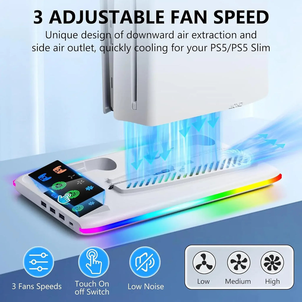 Cooler Fan For Sony PS5 Console Playstation Play Station PS 