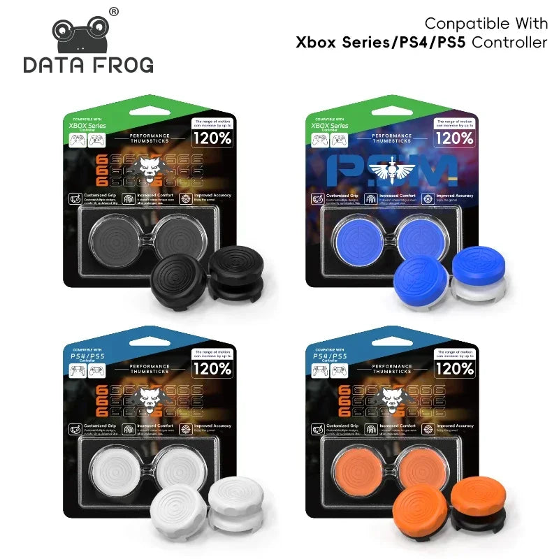 DATA FROG High Rise FPS Thumb Grips for Gaming Controllers E