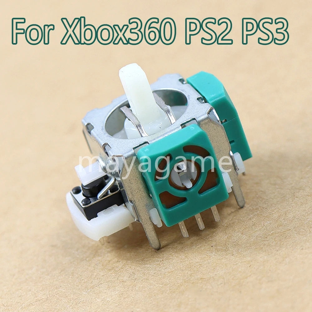2pcs 3pin Replacement 3D Joystick Analog Thumb sticks for PS