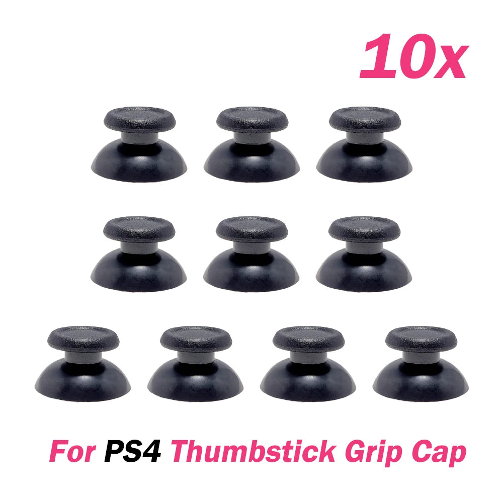 2/10pcs K-Silver JS13 PRO+ TMR Joystick for PS4 DUALSHOCK 4 Analog Stick Hall Joystick No Drift Replacement Thumbstick Grip Cap
