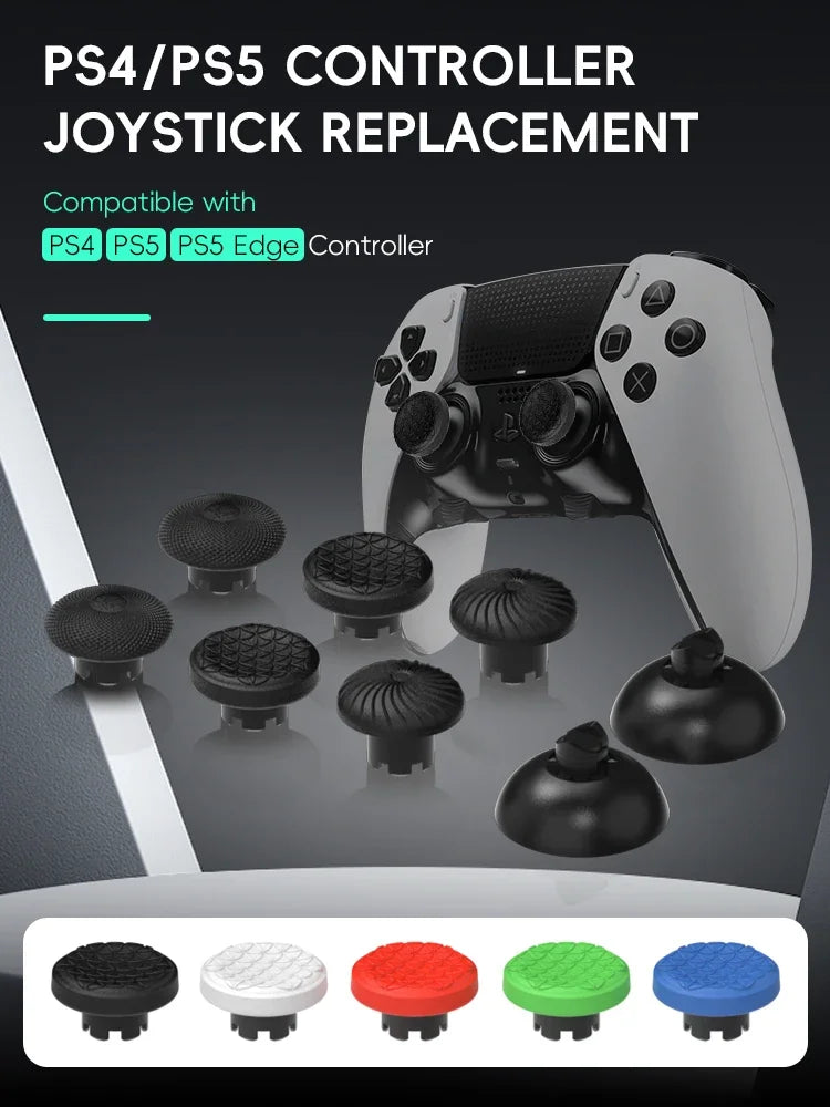 DATA FROG Metal Rocker Cap & Paddle Accessory Set for PS4 an