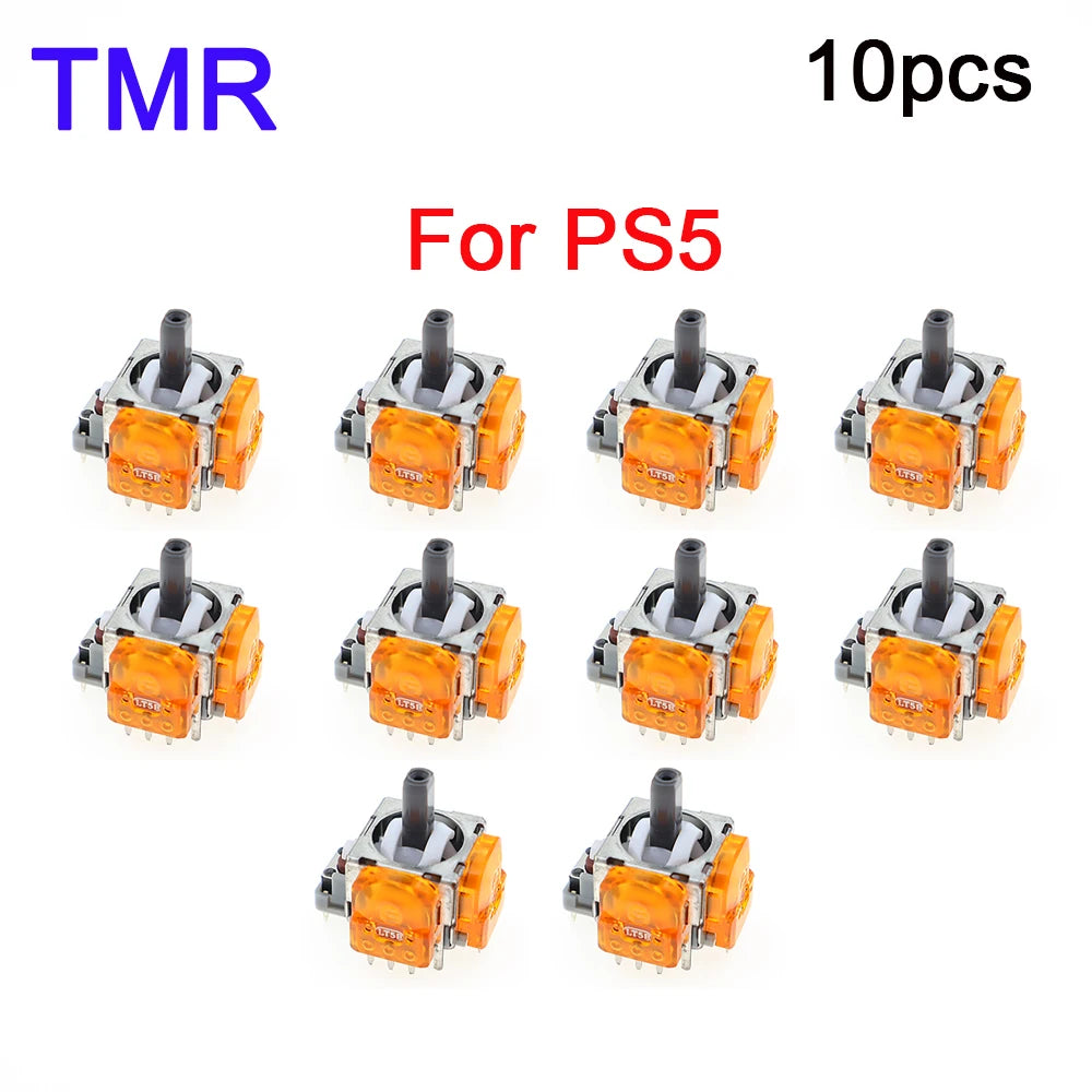 2-10Pcs 3D Analog Stick Replacement TMR Magnetic Joystick for PS5 PS4 Xbox Series S Switch Pro Controller Game Accessories