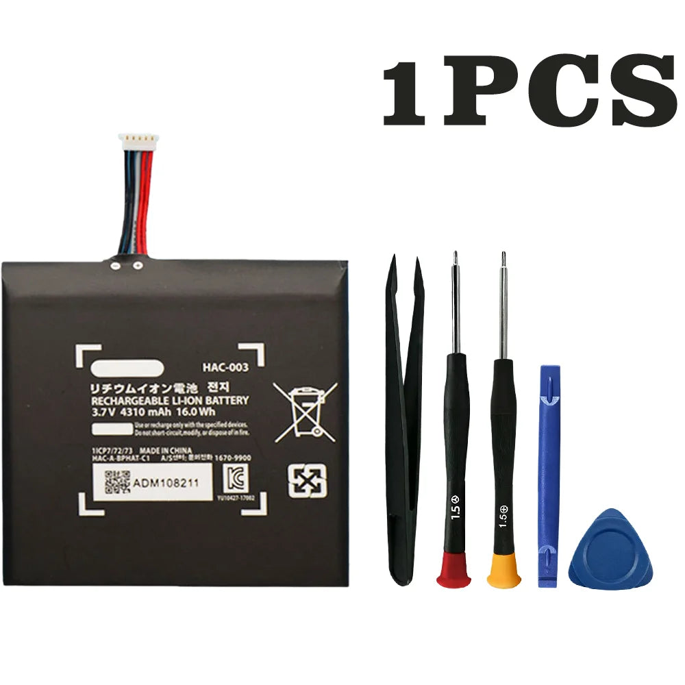 HAC-003 4310mAh Replacement Charger Battery Repair Part 3.7V HAC003 HAC-001 for Nintendo Switch Game Console