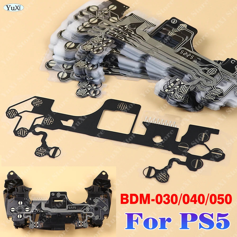 1-50Pcs Conductive Films Button Flex Cables For PS5 BDM-030/