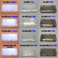 Plastic Crystal Hard Shell & TPU Silicone Sleeve For 2DS 3DS
