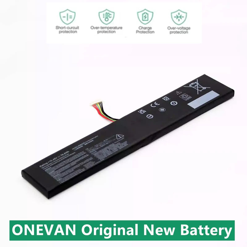 ONEVAN New 57Wh 74Wh 80Wh C41N2208 Battery For ASUS ROG ALLY