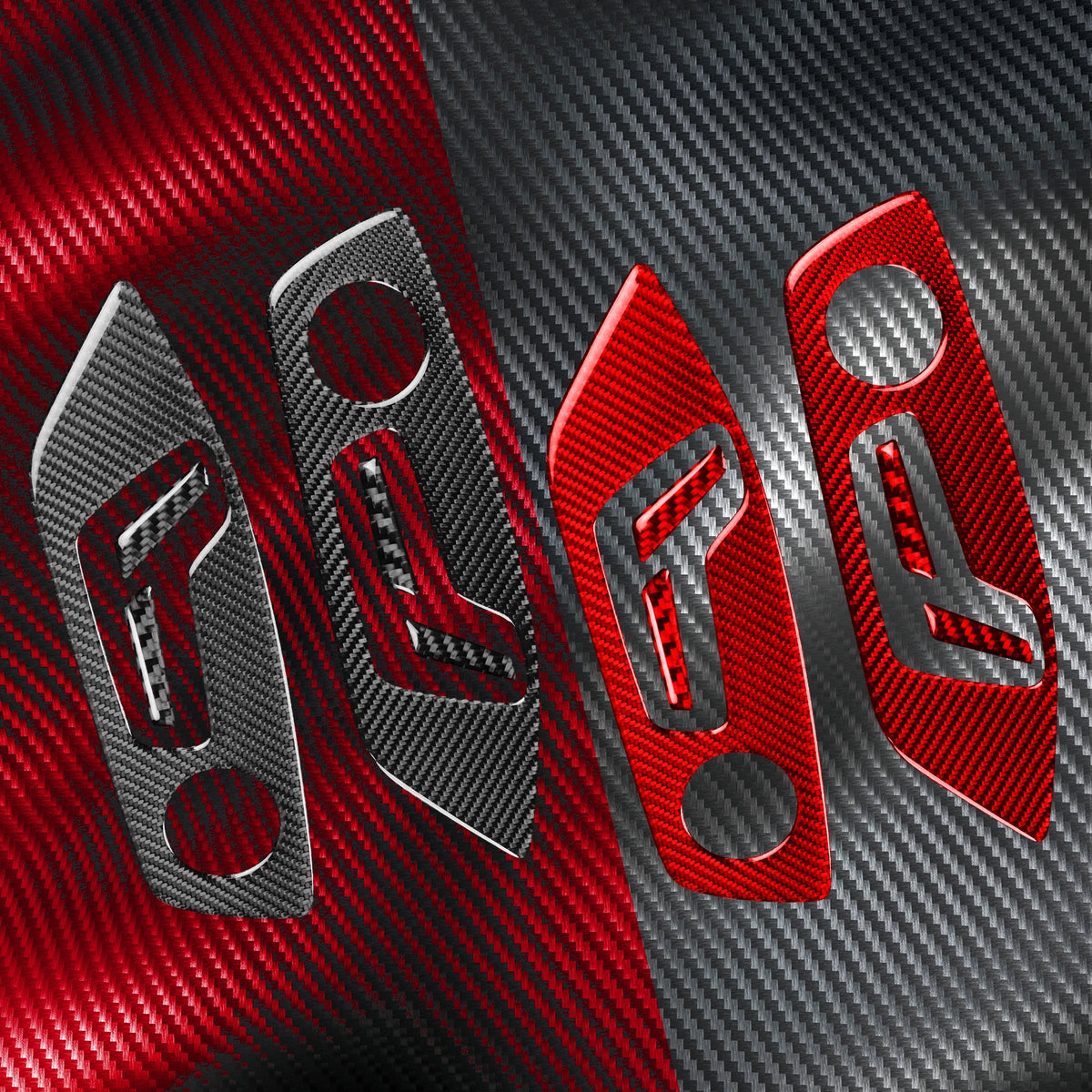 For Audi Q6 Q4 Q4e-tron Q3 A3L 2019-2025 Carbon Fiber Seat A