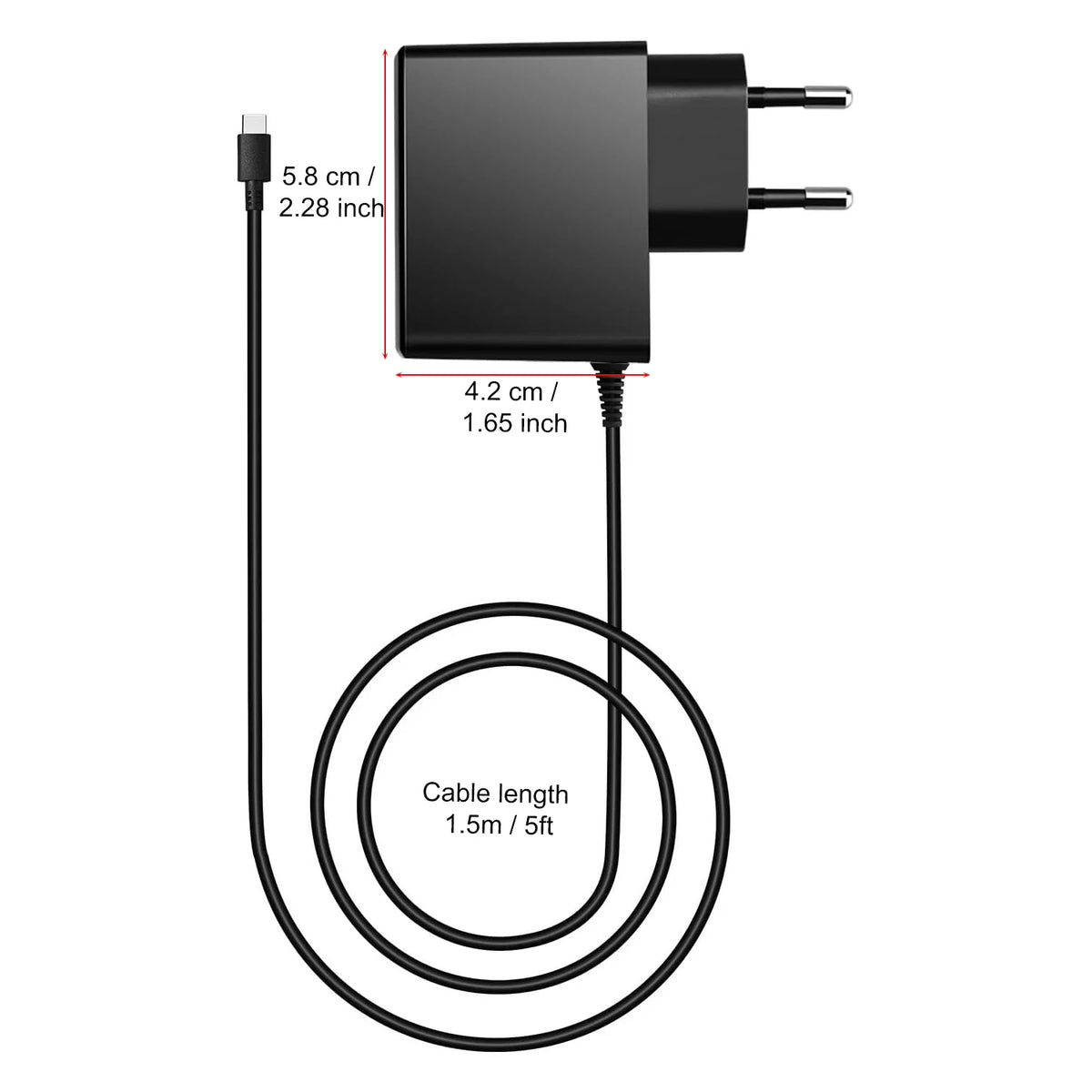 USBC Power Adapter Fast GaN Charger For Switch 2 /Switch /OL