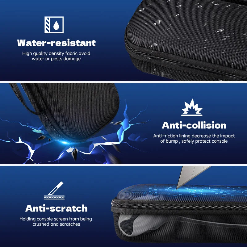 EVA Hard Portable Bag Case For PS5 Portal Handheld Game Cons