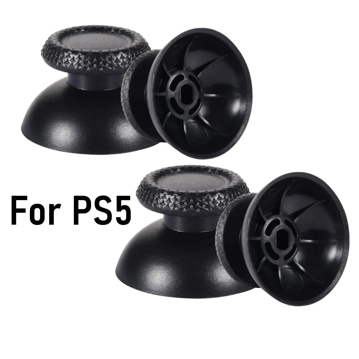 10-100pcs Replacement Joystick Thumb Stick Thumb Grip Caps Mushroom Cap For Dualshock 5 PS5/PS5 Slim/PS5 Pro Controller