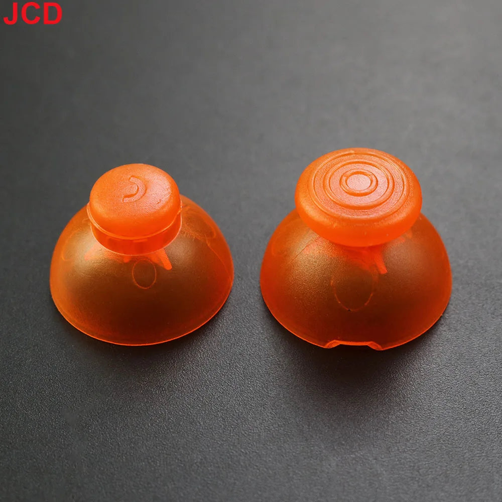 JCD 1 Set Left And Right Replacement Analog Joystick Thumb Stick Silicone Cap For GameCube For NGC /GC Controller