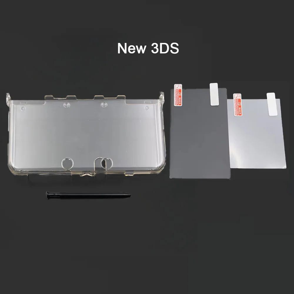1 Set For New 3DS New 2DS 3DS XL LL NDSi XL NDSL Clear Split