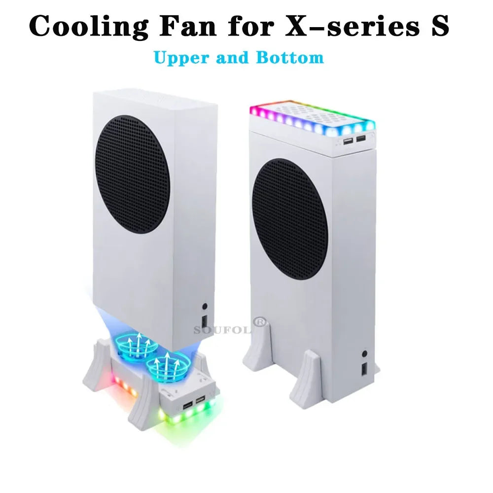 Cooling Vertical Stand 3 Gear Cooler Fan Base with Atmospher