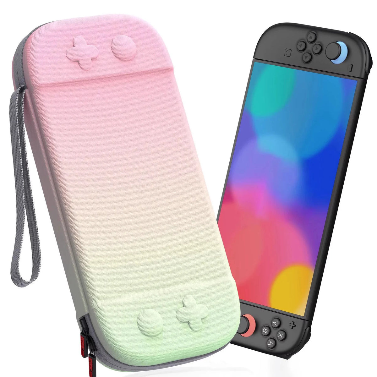 Case for Switch 2 2025 Hard Shell Travel Case with 12 Game Card Slots & Screen Protector Mat Portable Hard Shell Storage Bag
