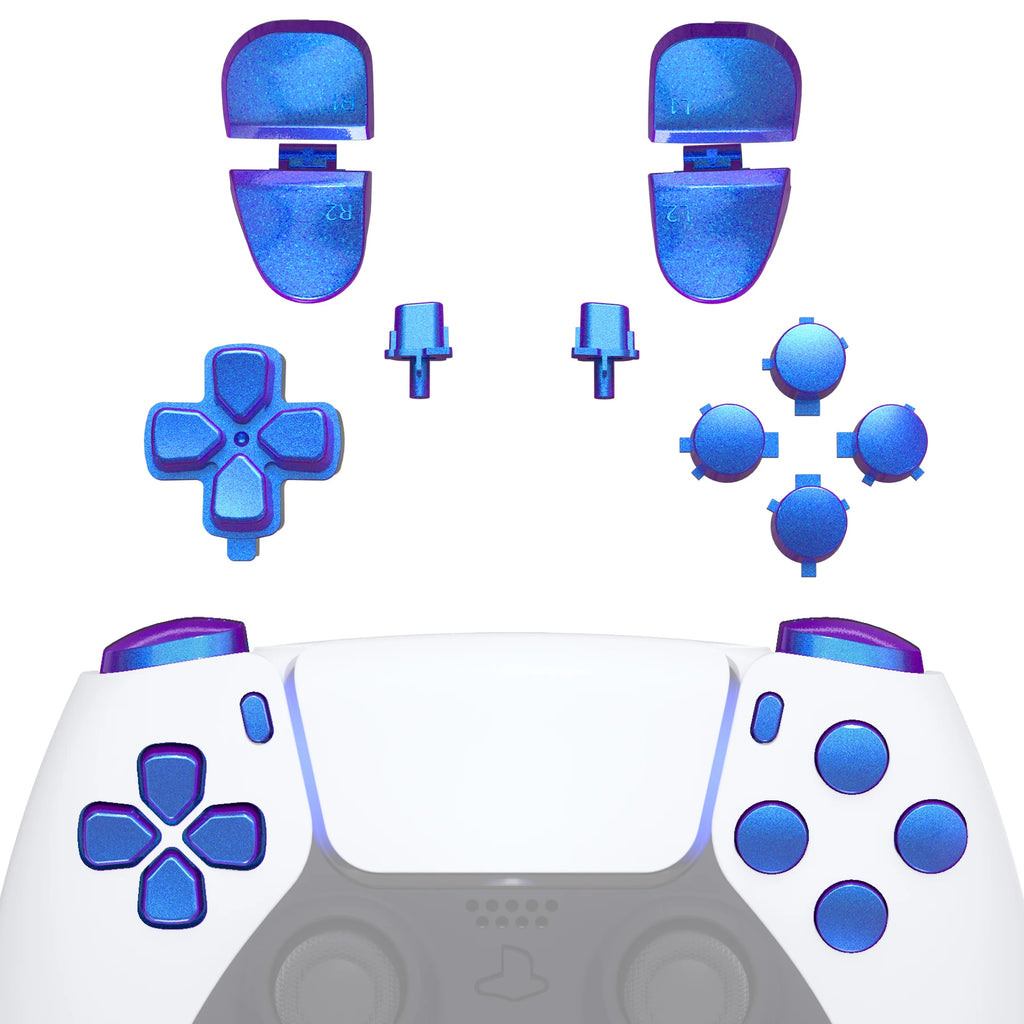 eXtremeRate Replacement D-pad R1 L1 R2 L2 Triggers Face Butt
