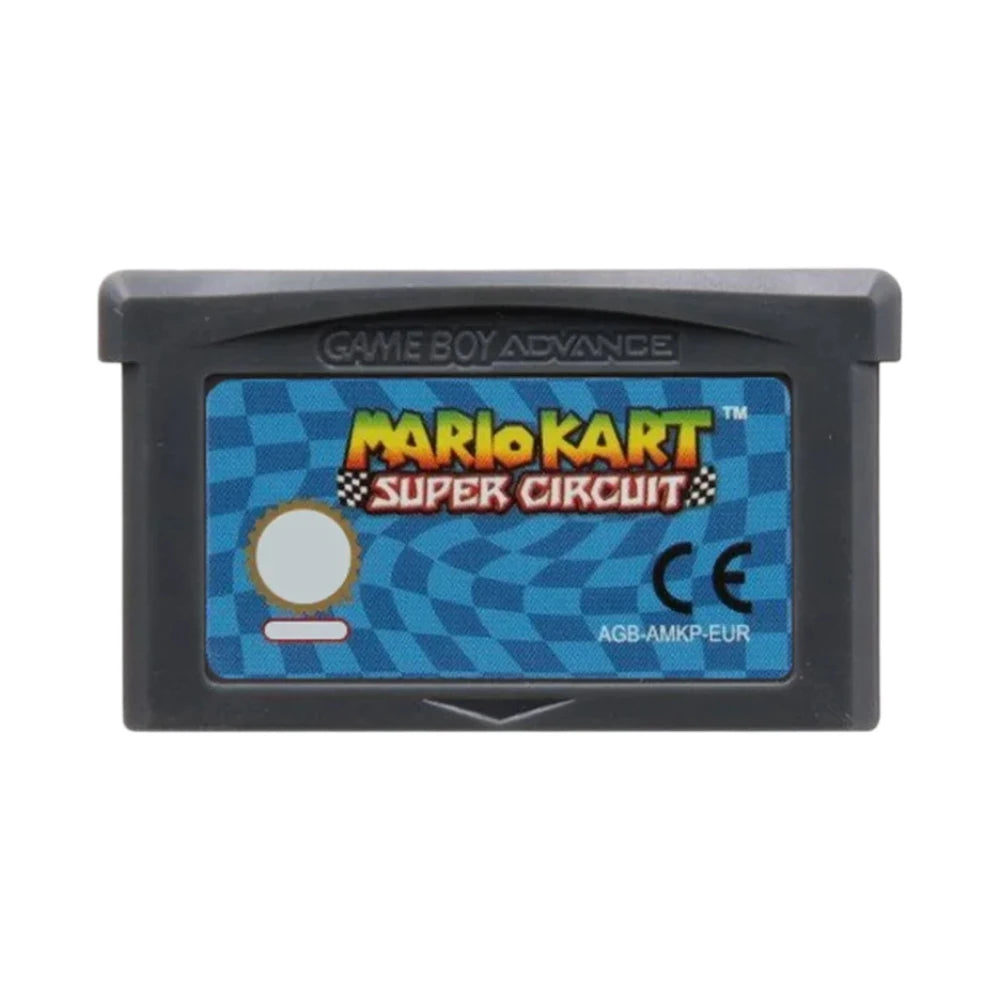 Series GBA Game Cartridge Super Advance Kart Party Luigi War