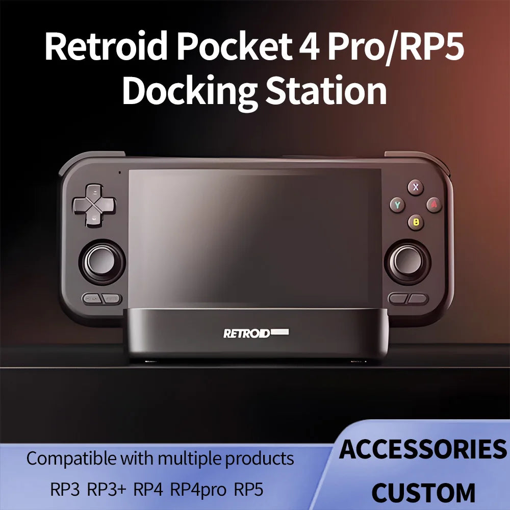 Retroid Pocket 5 Docking Station For Retroid Pocket 4 Pro / 