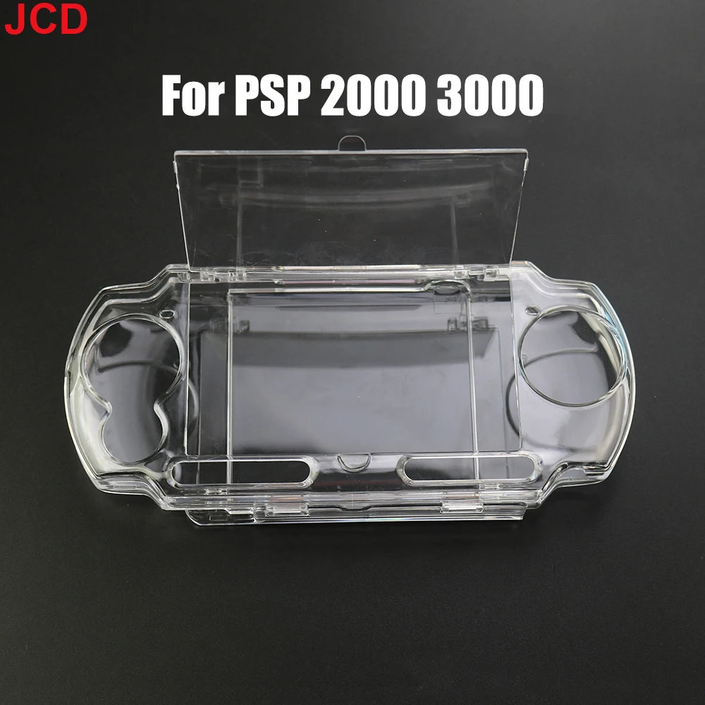 1pcs Clear Crystal Shell For 2DS 3DS XL LL New 3DS XL NDSL NDSI XL PSP GO PSV 1000 2000 3000 Protective Cover Shell For GBA SP