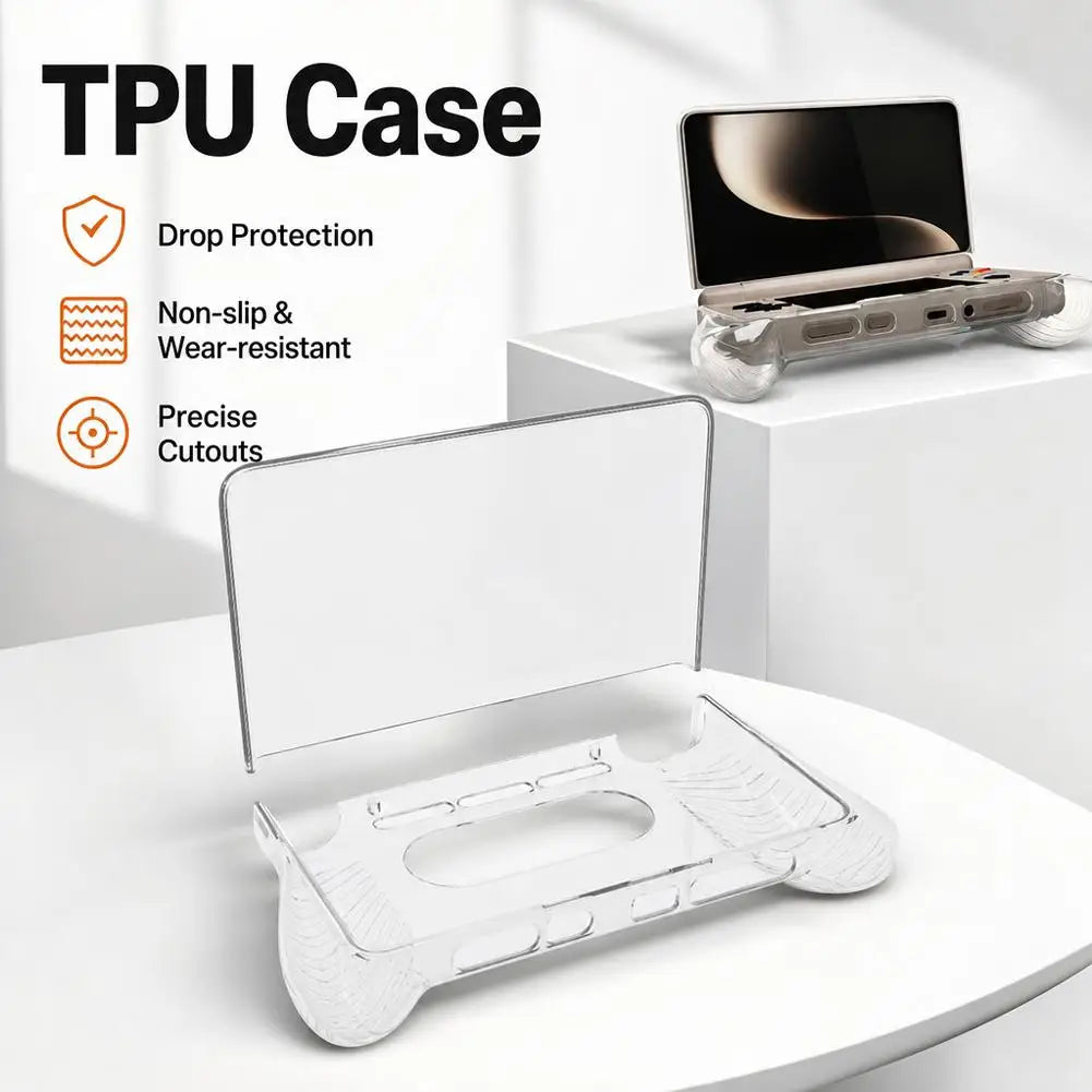 For AYN Thor 2in1 TPU Protective Case Anti-slip Grip Design 