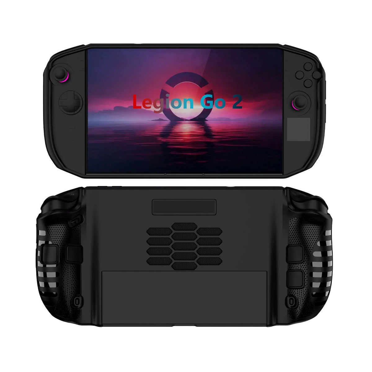 TPU Case for Lenovo Legion Go 2 Anti-Slip Ergonomic Grip Gaming Console Protective Cover Skin Shockproof Protective Accessories