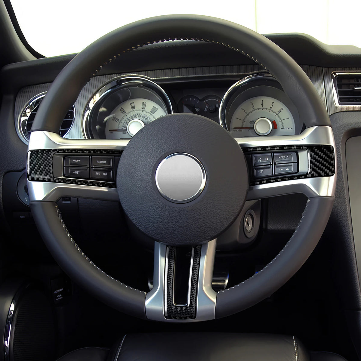 For Ford Mustang GT Shelby (2010-2014) Carbon Fiber Interior