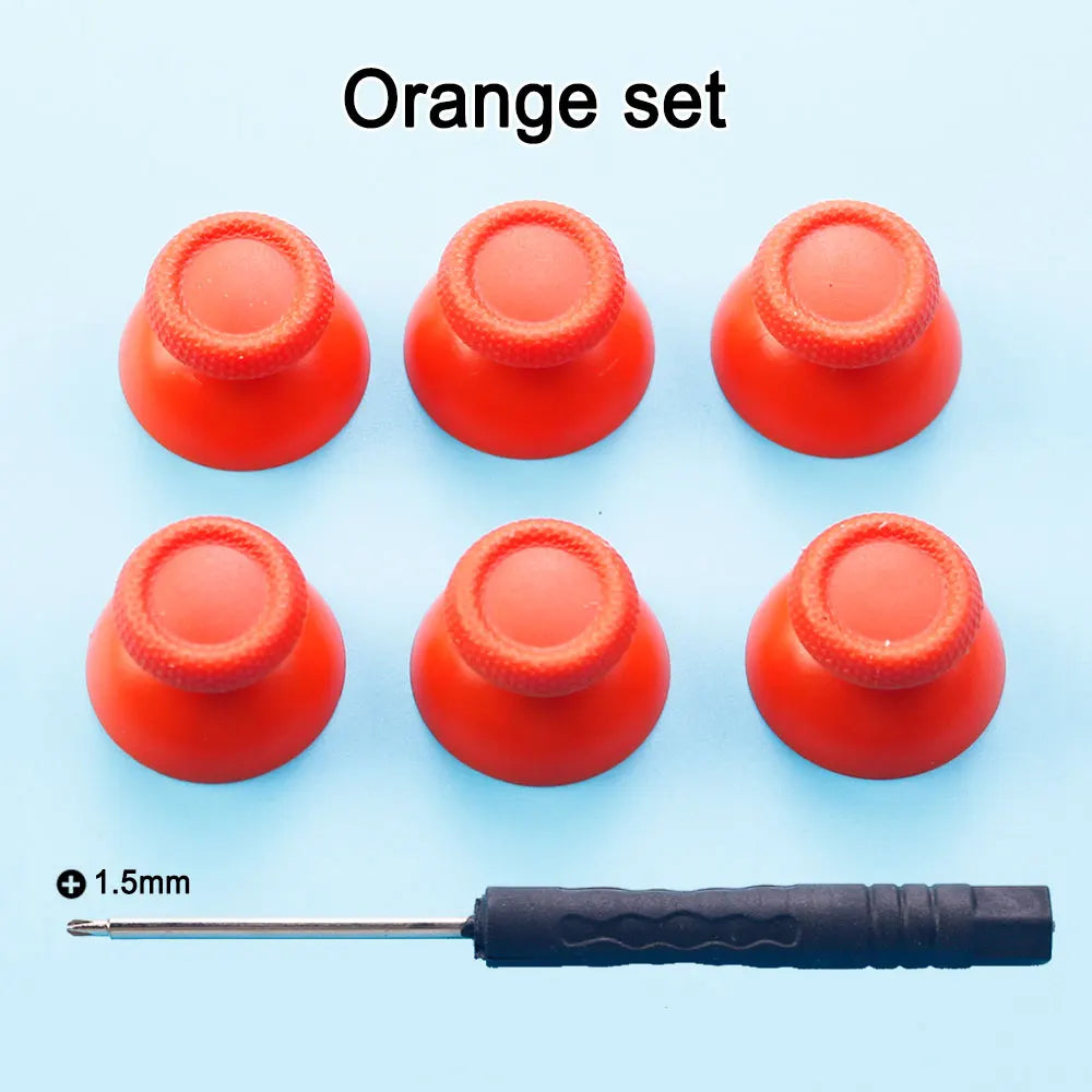 1 Set For PS5 Thumbstick Grip Cap For PlayStation 5 3D Analog Joystick Cover Controller Button Replacement Accessory