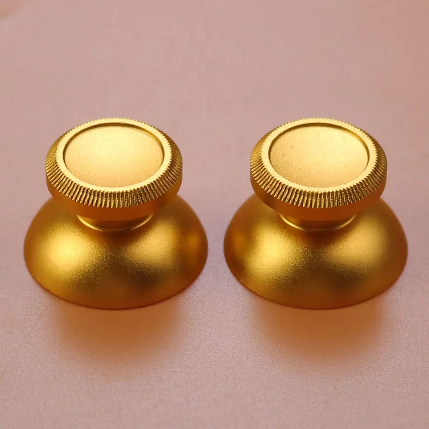 JCD 2PCS Metal Analog Joystick Thumb Stick Grip Cap For PS4 Pro Xbox One Slim Series X S Controller Accessories