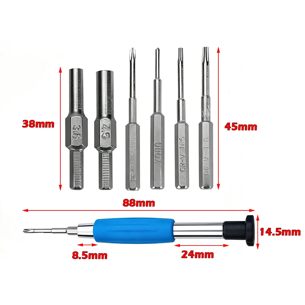 Screwdriver Set Game Console Repair Tool Kit Disassembly Ope