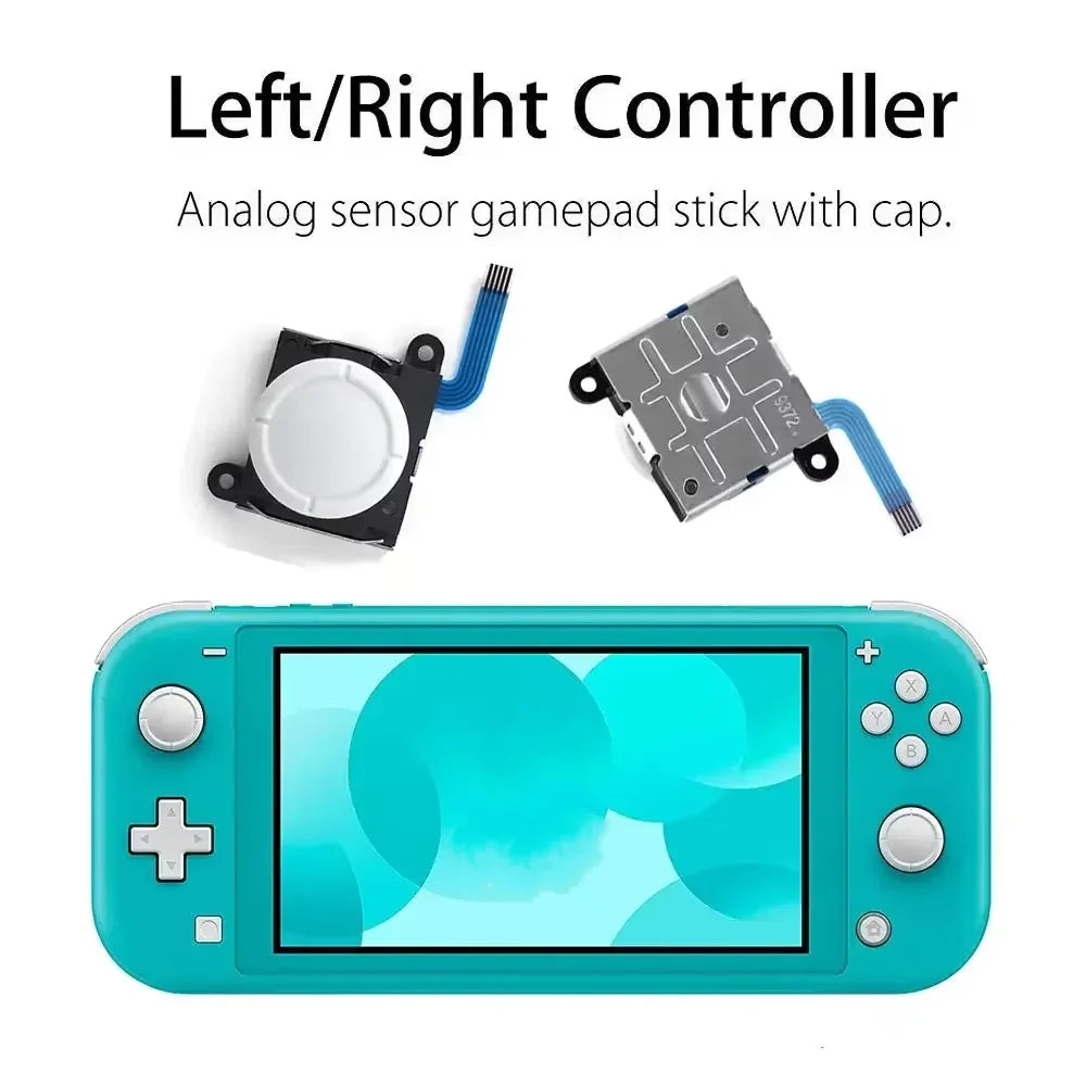 2/8/10pcs Replacement 3D Analog Joystick for Nintend Switch 