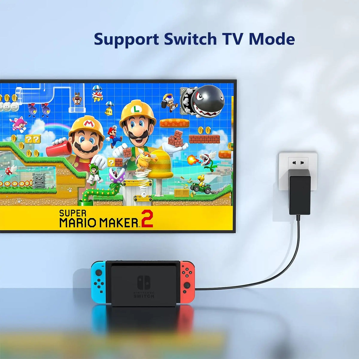 USBC Power Adapter Fast GaN Charger For Switch 2 /Switch /OL
