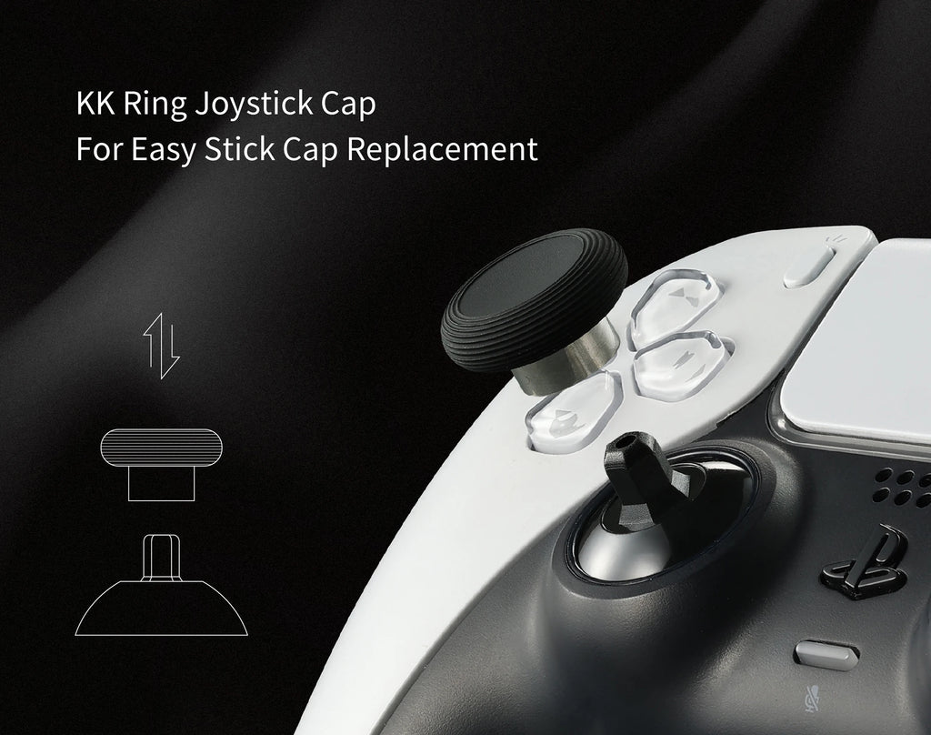 GuliKit NS51 TMR Joystick with Stick Cap for PS4 PS5/PS5 Edg