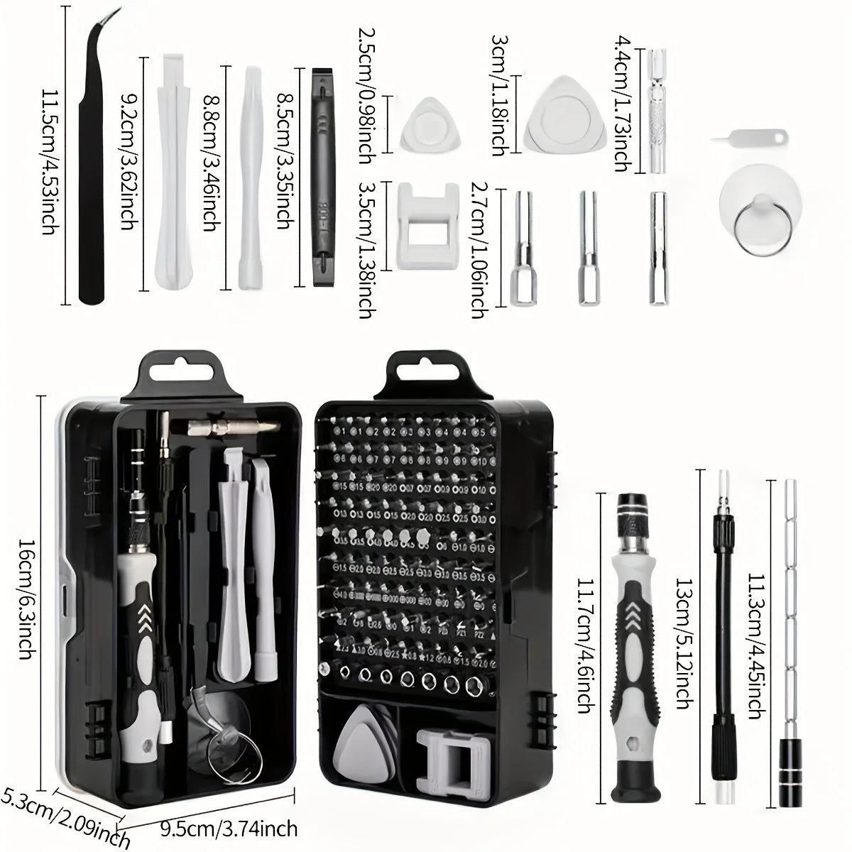115 in 1 Precision Screwdriver Set Multi-Functional Repair T