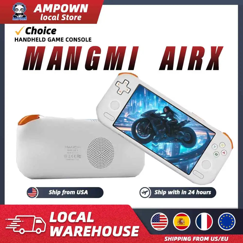 Ampown MANGMI AIR X Handheld Game Console Snapdragon 662 5.5