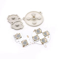 For GB GBA GBC GBP Clicky Tactile Button Kit Mod W/ Conductive rubber for Gameboy Advance Color Pocket DMG Console